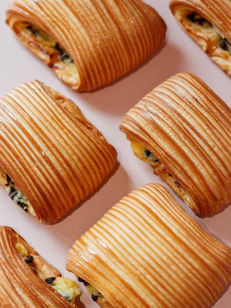 Lievitati sfogliati appena sfornati
